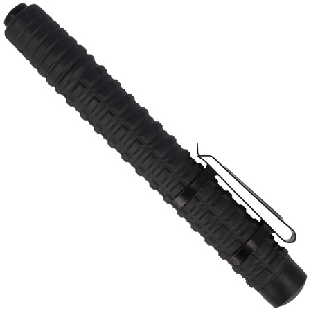 ESP hardened expandable baton 21'' with metal clip (EXB-21H BLK BC-01)