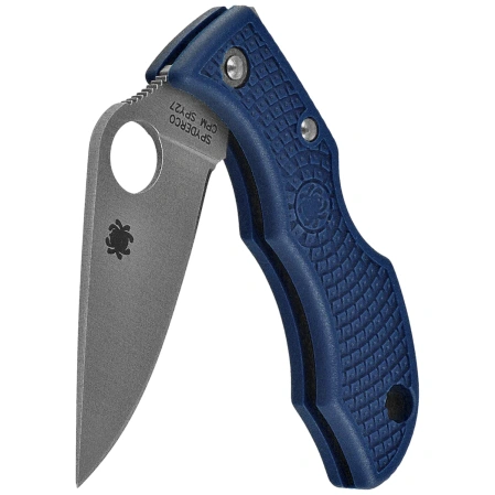 Nóż składany Spyderco Ladybug 3 Cobalt Blue FRN, Satin CPM SPY27 by Sal Glesser (LPCBL3)