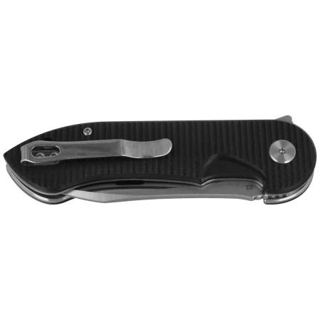 Bestech Torpedo Knife Black G10, Stonewashed / Satin D2 (BG17A-1)