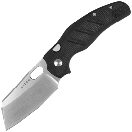 Kizer C01C 2.9 BS Knife Black Micarta, Satin Nitro-V by Sheepdog Knives (V3488.29BSA2)