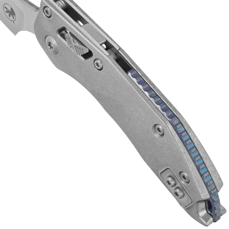 Microtech Marfione Select Stitch Ram-Lok S/E Knife Titanium, Double Vapor Blast HW, Stonewashed M390MK by Borka Blades and Tony Marfione (169RL-10MS2)