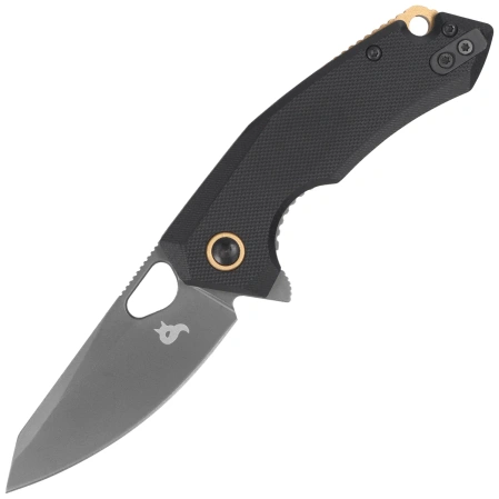 Nóż składany BlackFox The Corner Black G10, Grey Titanium 10Cr15CoMov (BF-787 G10B)