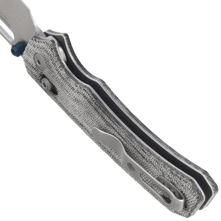 Nóż składany Kizer Outposter Black Norplex UltreX™ Micarta, Satin Nitro-V (V3802CDA1)