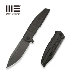 Nóż składany WeKnife Breach LE No ???/200 Charcoal Gray Titanium, Dark Gray Stonewashed M390 (WE25077-1)