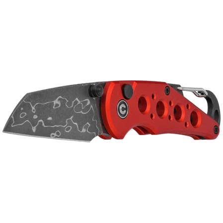 Nóż składany Civivi Pragma Red Aluminium, Damascus (C23062B-DS1)
