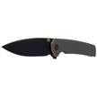 Nóż składany WeKnife Subjugator Bronze Titanium, Black Stonewashed CPM 20CV (WE21014C-4)