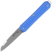 Fox Vulpis Sky Blue Aluminum, Polished N690 Pocket Knife (FX-VP130 SB)