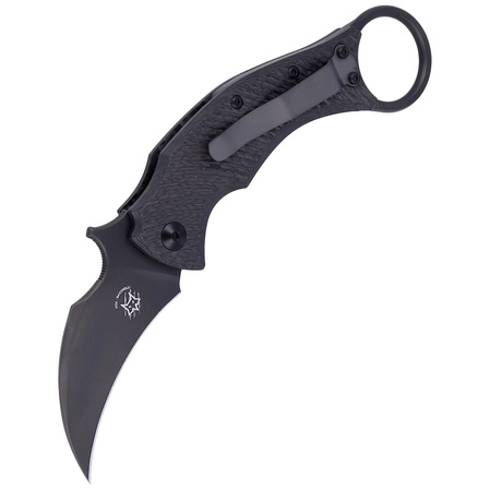 Nóż składany FOX Karambit Black Bird by Bastinelli Carbon Fiber / Gray Titanium, PVD Elmax (FX-591 TiCB)