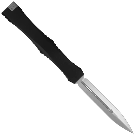 Nóż automatyczny OTF Microtech Nemesis IV D/E Marfione Select Black Aluminium, Stonewashed M390MK by Tony Marfione (1152-10MS1)