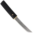 Nóż Tramuntana Knives Tanto H1201N Ebony, VG10 Damascus (TK-H1201N)