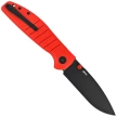Bestechman Knife Goodboy Red G10, Black PVD D2 by Keanu Alfaro (BMK04L)