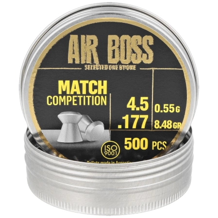 Apolo Air Boss Match Competition .177 Oversized 4.51 mm — 500 pcs