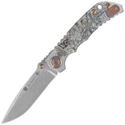 Spartan-Ronin Harsey Folder ''Gun Fighter'' Titanium, Stonewashed MagnaCut