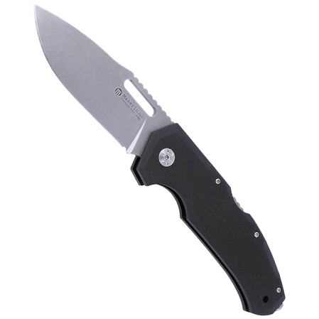 Maserin Nimrod 480/G10N Knife Black G10, Stonewashed M390 by Tommaso Rumici