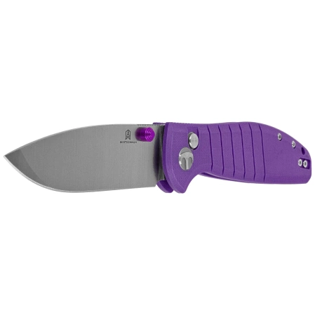 Nóż składany Bestechman Goodboy Purple G10, Satin D2 by Keanu Alfaro (BMK04G)
