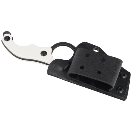 Nóż Kubey Hippocam KU166C Ivory G10, Satin/Blackwashed D2