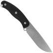 Kubey Bearcat Knife Black G10, Beadblasted 14C28N by Maksim Epifantsev (KU426A)