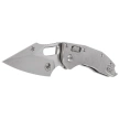 Microtech Stitch Ram-Lok S/E Marfione Select Knife Gray Titanium, Stonewashed M390MK by Borka Blades and Tony Marfione (169RL-10MS3)