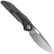Nóż składany Bestech Senu Grey Titanium / Marble Carbon Fiber, Stonewashed / Satin CPM S90V by Kombou (BT2601B)