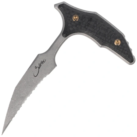 Microtech Bee Marfione Select Knife Carbon Fiber, Bronze Titanium HW, Apocalyptic F/S 440C by Bastinelli (218-12APMS4)