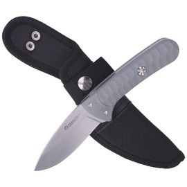 Maserin Sax 975/LG10G Knife Gray G10, Satin 440C