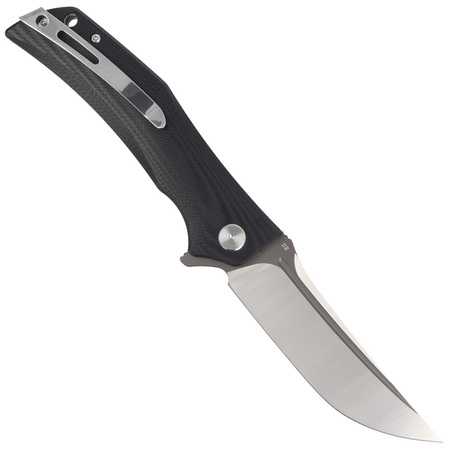 Nóż składany Bestech Scimitar Black G10, Gray / Satin D2 (BG05A-2)