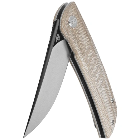 Nóż składany Bestech Swift Beige Micarta, Satin/Black D2 (BG30C-2)