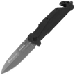 K25 AH-64 Folding Knife – Black Rubber Handle, Titanium-Coated 3Cr13MoV (18871)