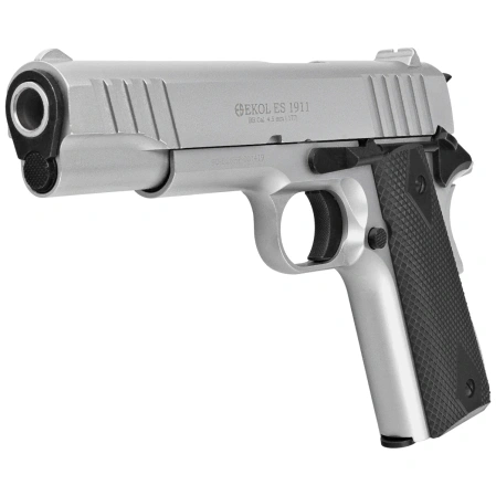 Pistolet wiatrówka Voltran Ekol ES 1911 v2 White 4.5 mm - Blow Back