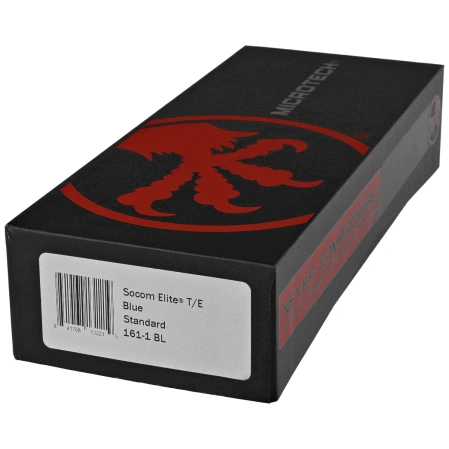 Nóż składany Microtech Socom Elite T/E-M Blue Aluminium, Black M390MK by Tony Marfione (161-1BL)