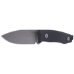 Nóż LionSteel Bushcraft G10 Black, Satin Blade (M1 GBK)