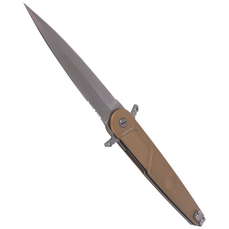 Nóż składany Extrema Ratio BD4 Contractor Desert Aluminium, Stonewashed N690 (04.1000.0498/DW)
