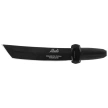 Tokisu Akechi Tanto Knife Black Rubber, Black Titaniun 7Cr17Mov (32697)