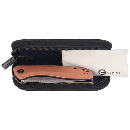 CIVIVI Knife Baklash Copper Stonewashed, Damascus (C801DS-2)
