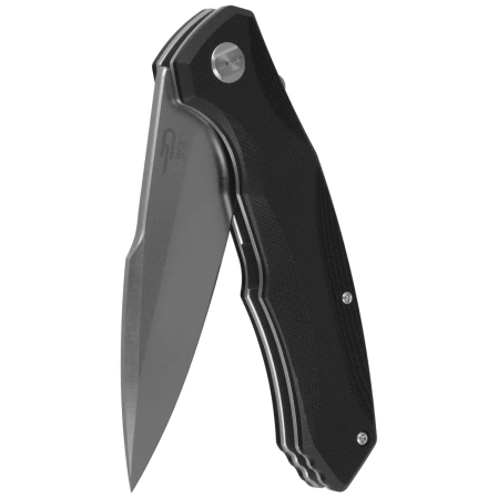 Nóż składany Bestech Warwolf Black G10, Stonewashed/Satin D2 (BG04A)