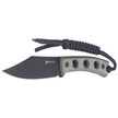 Sencut Knife Waxahachie Green Micarta, Black Stonewashed 9Cr18MoV (SA11C)