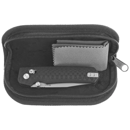 Remette RT-Aurora Knife Black G10, Ceramic Sandblasting 14C28N (AURA-G1)