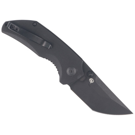 CIVIVI Knife Thug 2 Black G10, Black Stonewashed Nitro-V by Matt Christensen (C20028C-1)