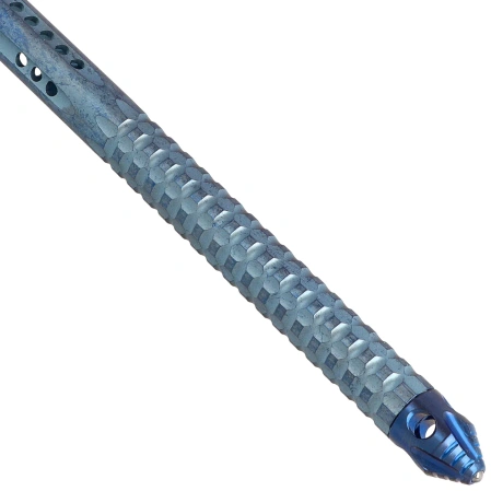 Microtech TAC-P Mini Spike Marfione Select Knife Ice Blue Titanium by Tony Marfione (112M-MS3)