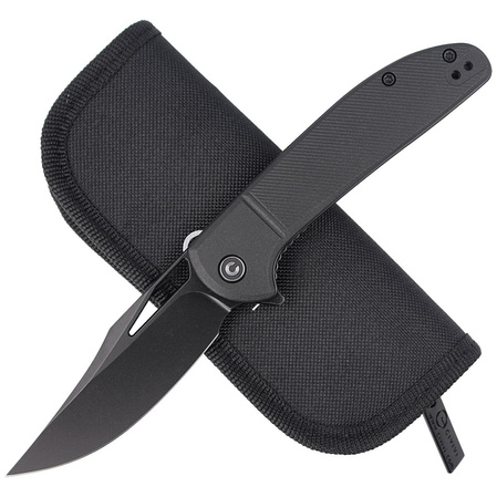 CIVIVI Knife Ortis Black FRN, Black Stonewashed (C2013D)