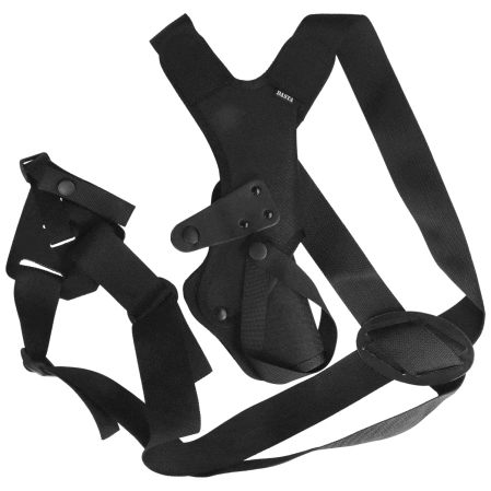 Dasta Vertical Shoulder Holster with Cross-Draw Mounting for CZ 75 SP-01, CZ P-07, CZ P-10C, Glock 17, HK-USP, Walther P-99, SIG P-226, SIG P-228, SIG Pro, Steyer M9-A1 - Right-Handed