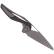 Nóż składany WE Knife ?ternA Gray Titanium / Carbon Fiber, Polished Bead Blasted M390 by Elijah Isham (918A)