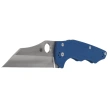 Spyderco YoJumbo Knife Cobalt Blue G10, Satin SPY27 by Michael Janich (C253GPCBL)