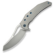WE Knife Epaulette Titanium, Polished Bead Blasted M390 by Gavko Knives (WE24024-3)
