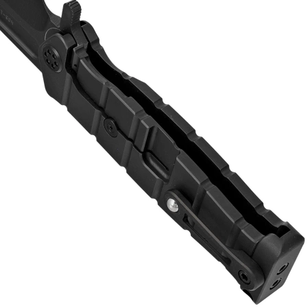 Medford USMC FF Black DLC Titanium, Black HW/Clip, Black DLC S45VN by Greg Medford (MK2044TQ-30PV-TFCF-PP)