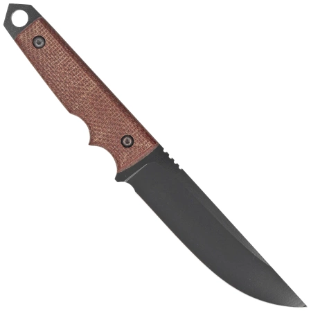 Nóż Za-Pas Urban Tactic Brown Micarta, Black Cerakote NMV (UT-CE-M-BR)
