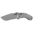 Microtech Amphibian Ram-Lok S/E Marfione Select Knife Slab Side Titanium, Flamed HW, Stonewashed M390MK by Tony Marfione (137RL-10MS4)