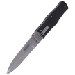 Mikov Predator Knife Black ABS, Stonewashed N690 (241-BH-1/STKP)