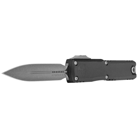 Nóż automatyczny OTF Microtech Ultratech Gen IV D/E Black Aluminium, Apocalyptic M390MK by Tony Marfione (11224-10AP)