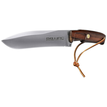 Extrema Ratio Dobermann IV Africa Knife Palisander Santos-Black Forprene, Satin N690 (04.1000.0184/AFR)
